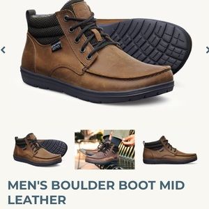 Lems Mens Boulder Boot Mid size 8.5
